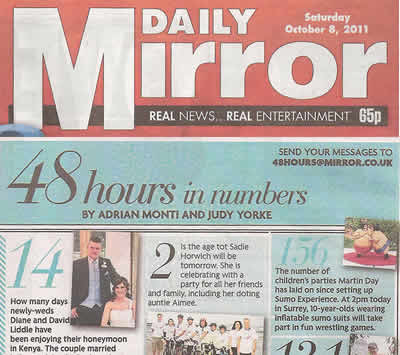 The Mirror article The Mirror article